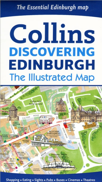 Collins Discovering Edinburgh The Illustrated Map