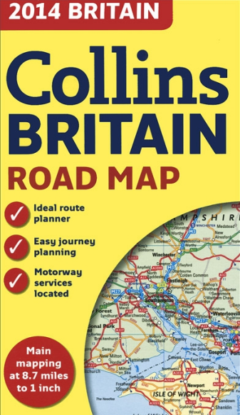 Collins Britain Road Map